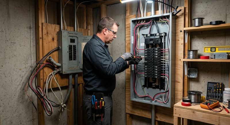 Electric Panel Wiring in Utah County, UT