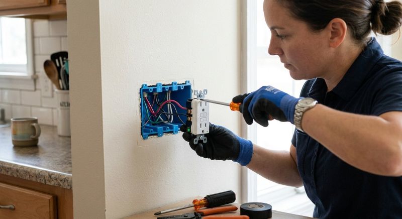 Gfci Outlet Wiring in Heber City, UT